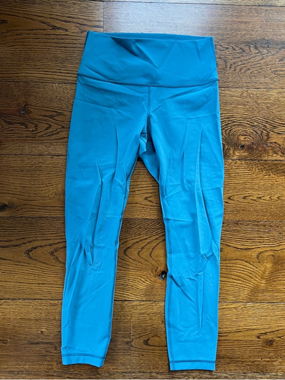 Lululemon High-Waist Blue Active Leggings
